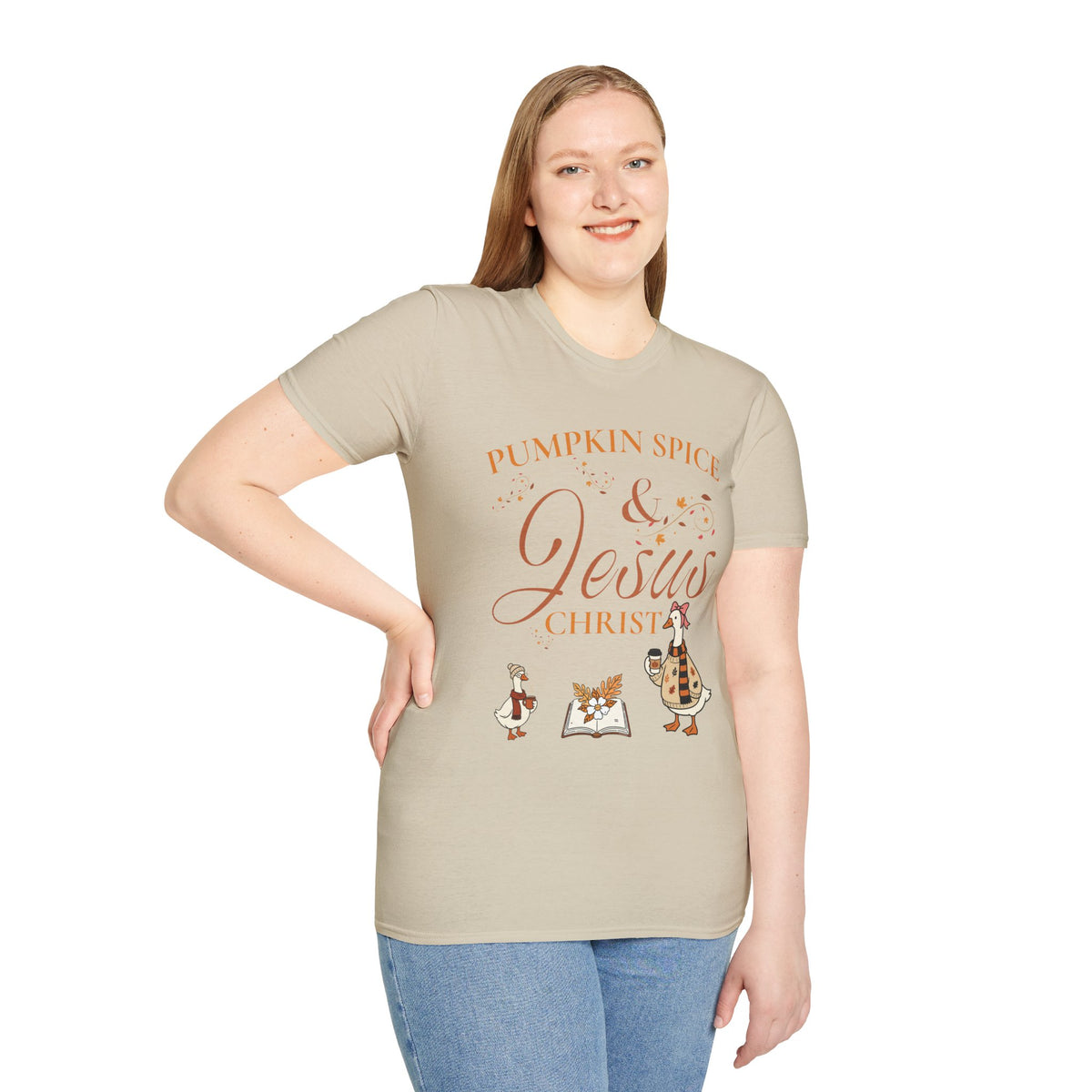 Pumpkin Spice & Jesus T-shirt