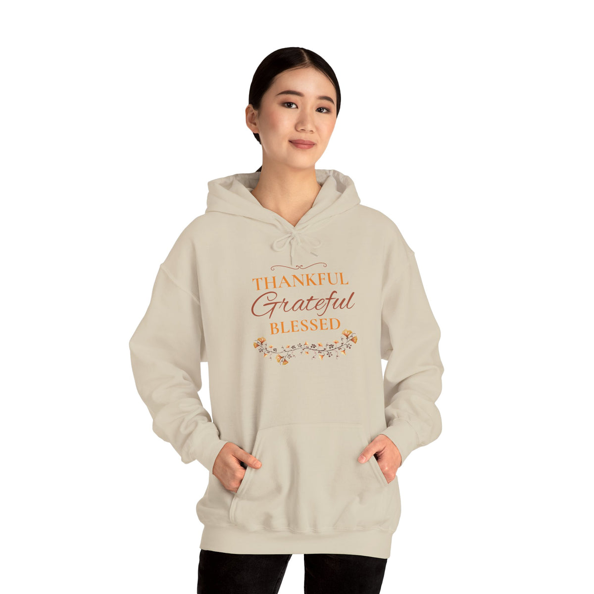 Thankful, Grateful, Blessed Hoodie