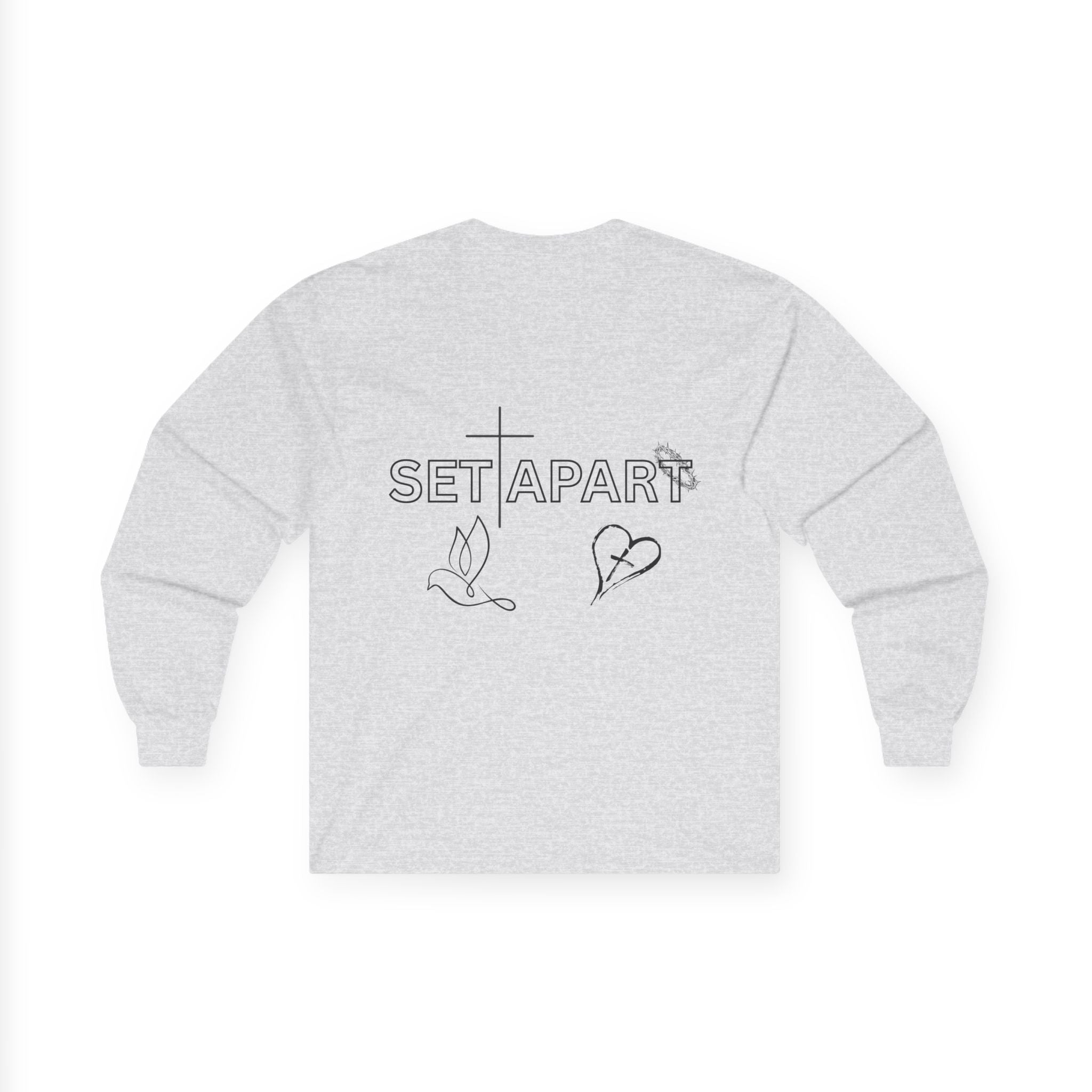 Set Apart Word Art Unisex Long sleeve