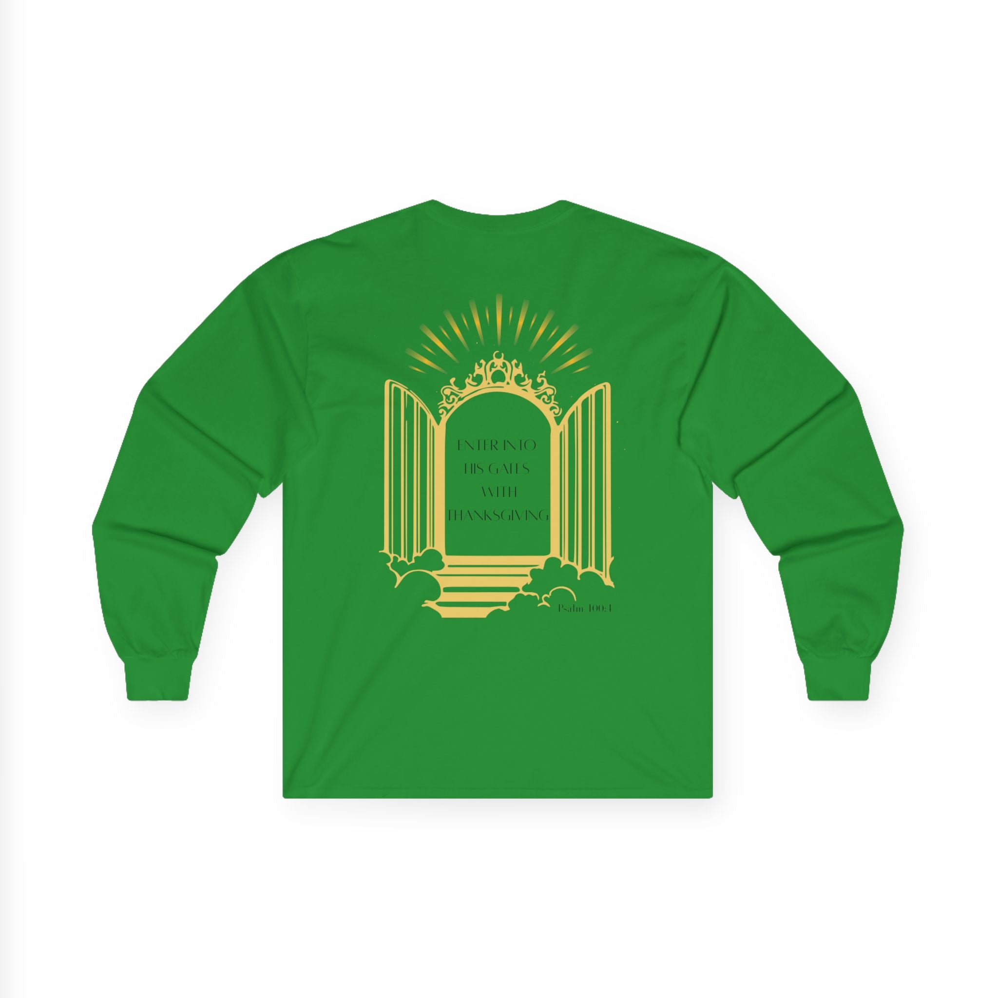 Enter Into His Gates Unisex Long sleeve