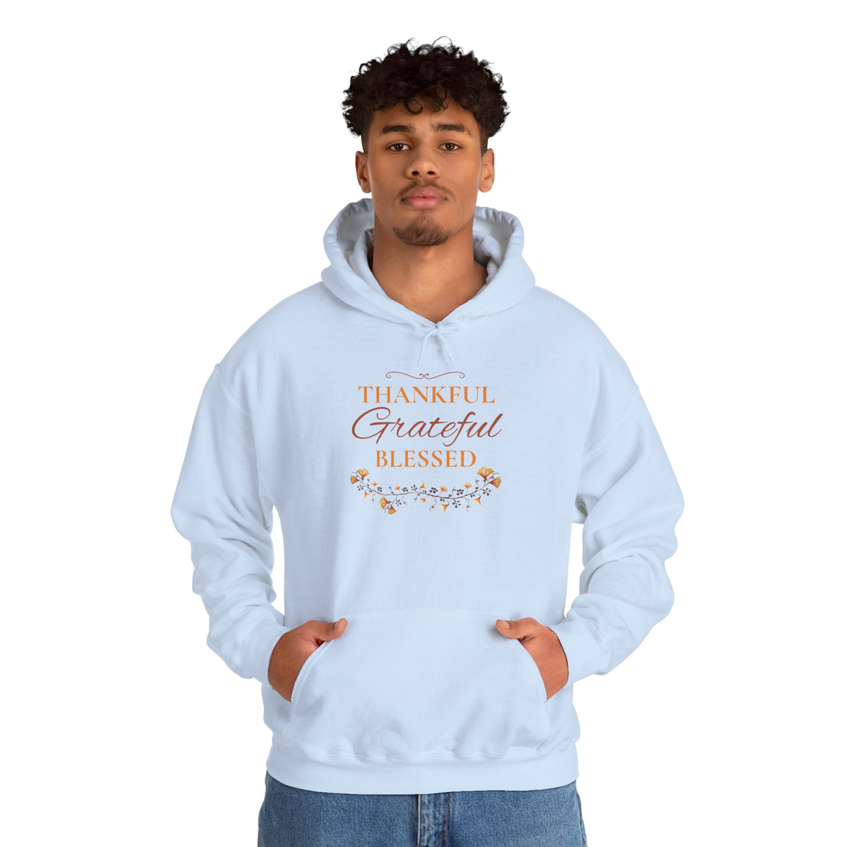 Thankful, Grateful, Blessed Hoodie