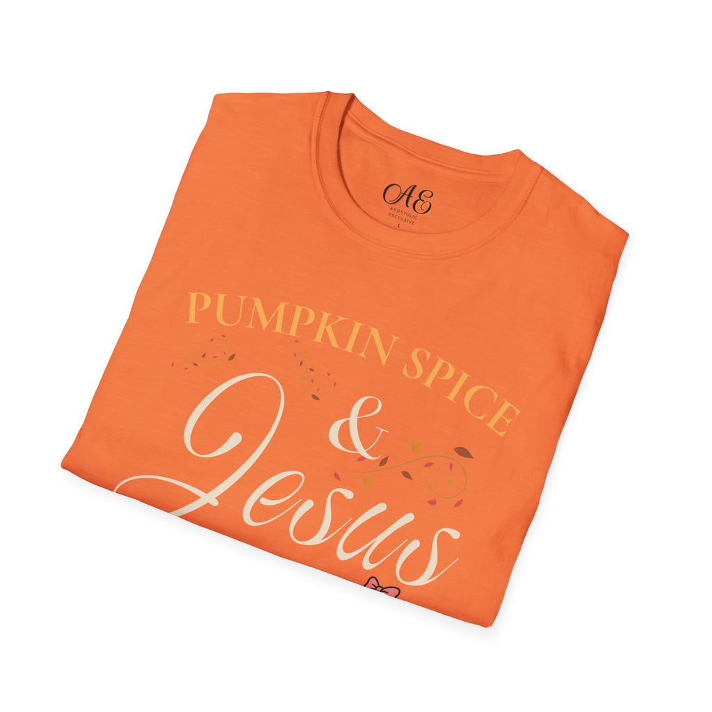 Pumpkin Spice & Jesus T-shirt