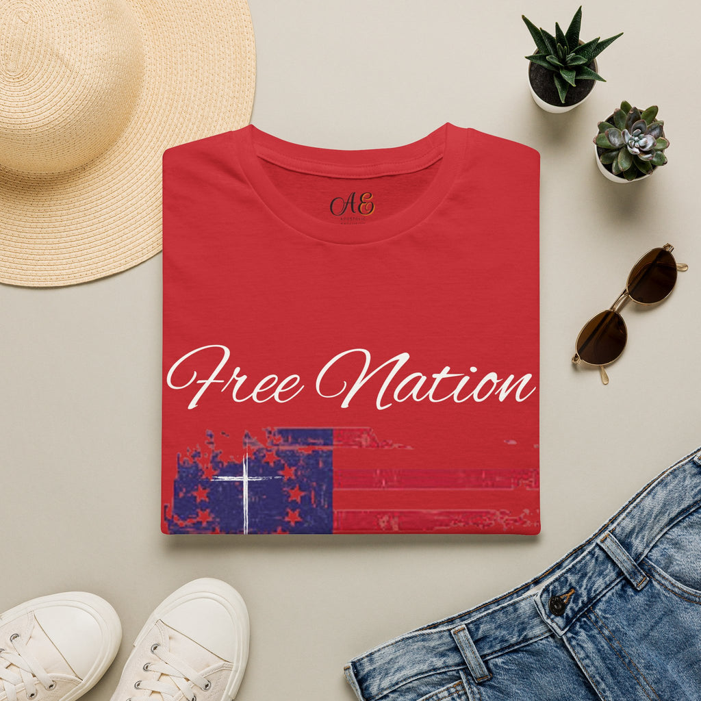 Free Nation - White Edition Classic Fit T-shirt