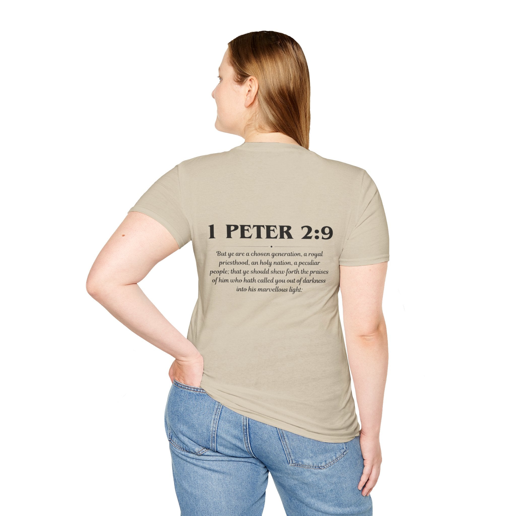 1 Peter 2:9 Scripture Unisex T-shirt