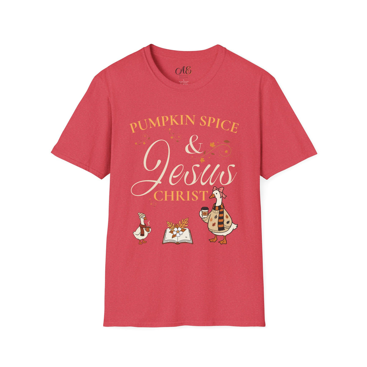 Pumpkin Spice & Jesus T-shirt