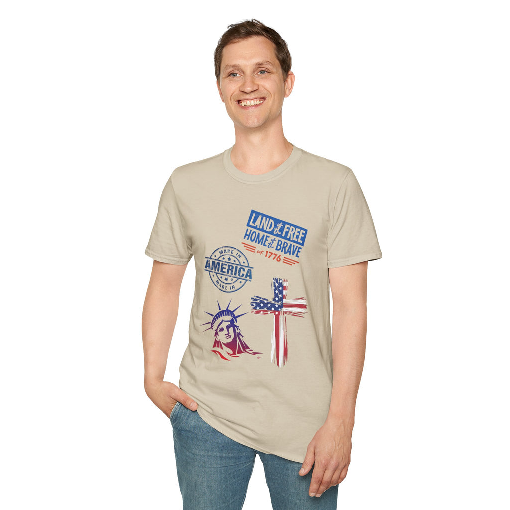 America - Blue Edition Classic Fit T-shirt