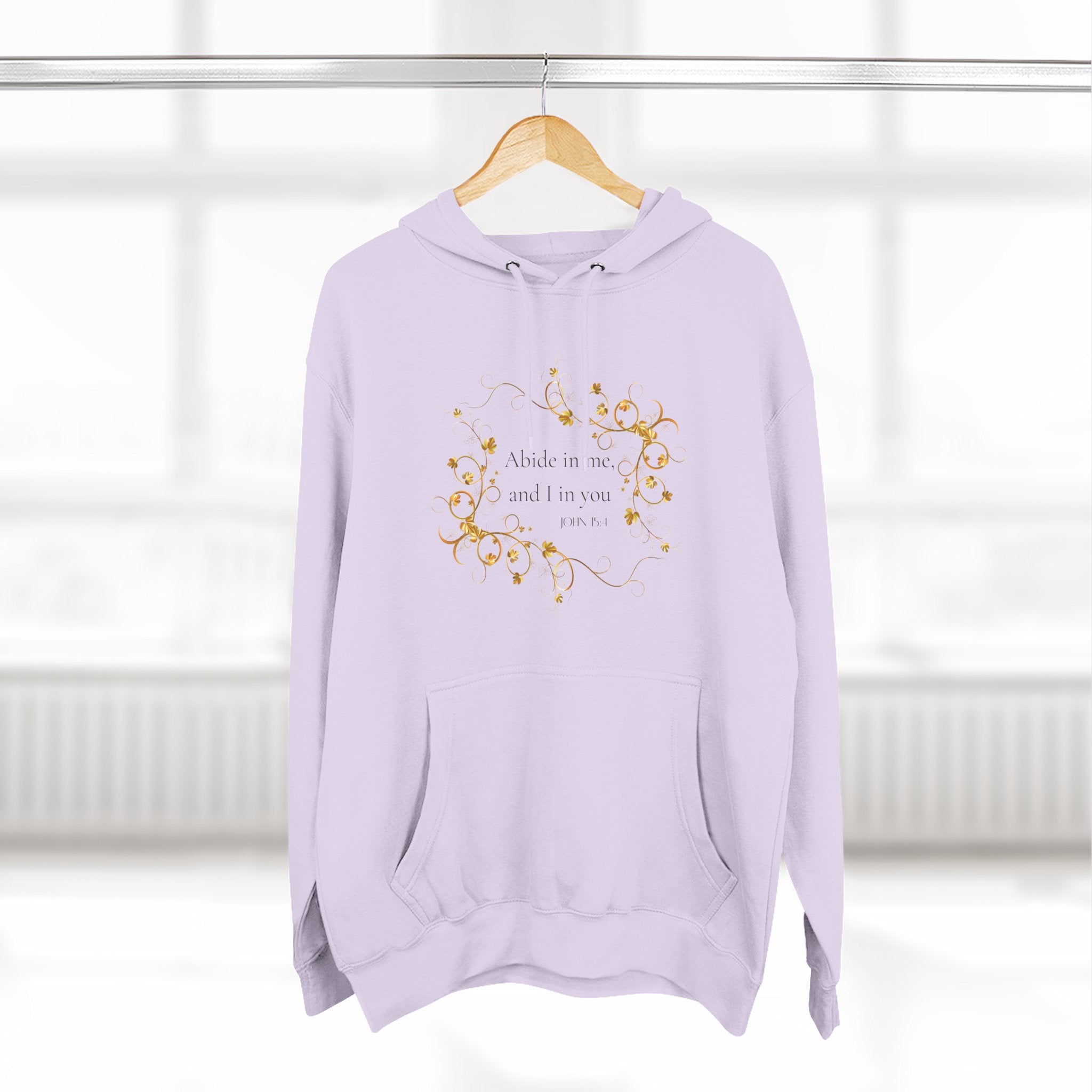 Abide in Him Hoodie
