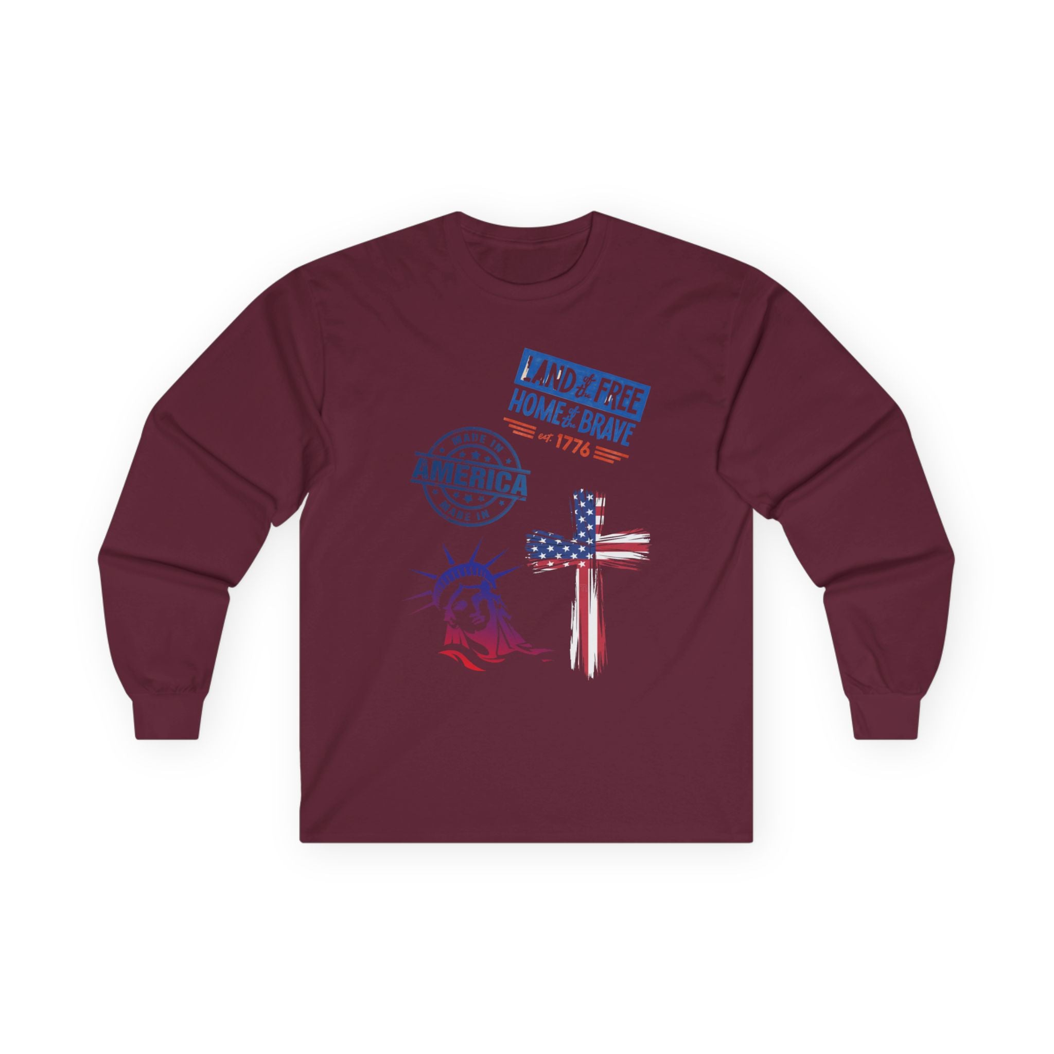 America - Blue Edition Long Sleeve Classic Fit