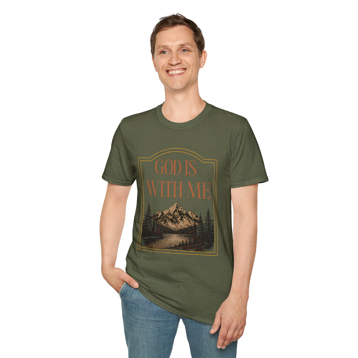 God is With Me T-shirt