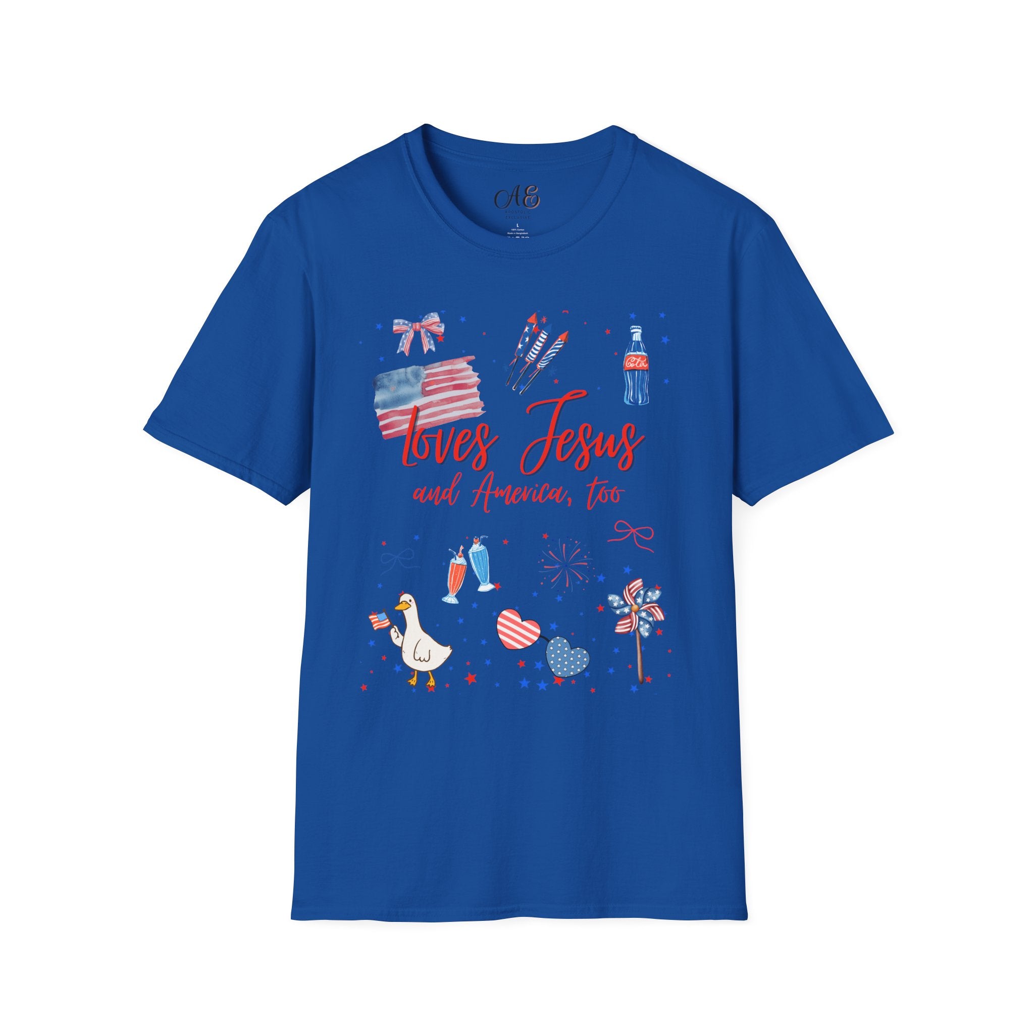 Loves Jesus - Red Edition Classic Fit T-shirt