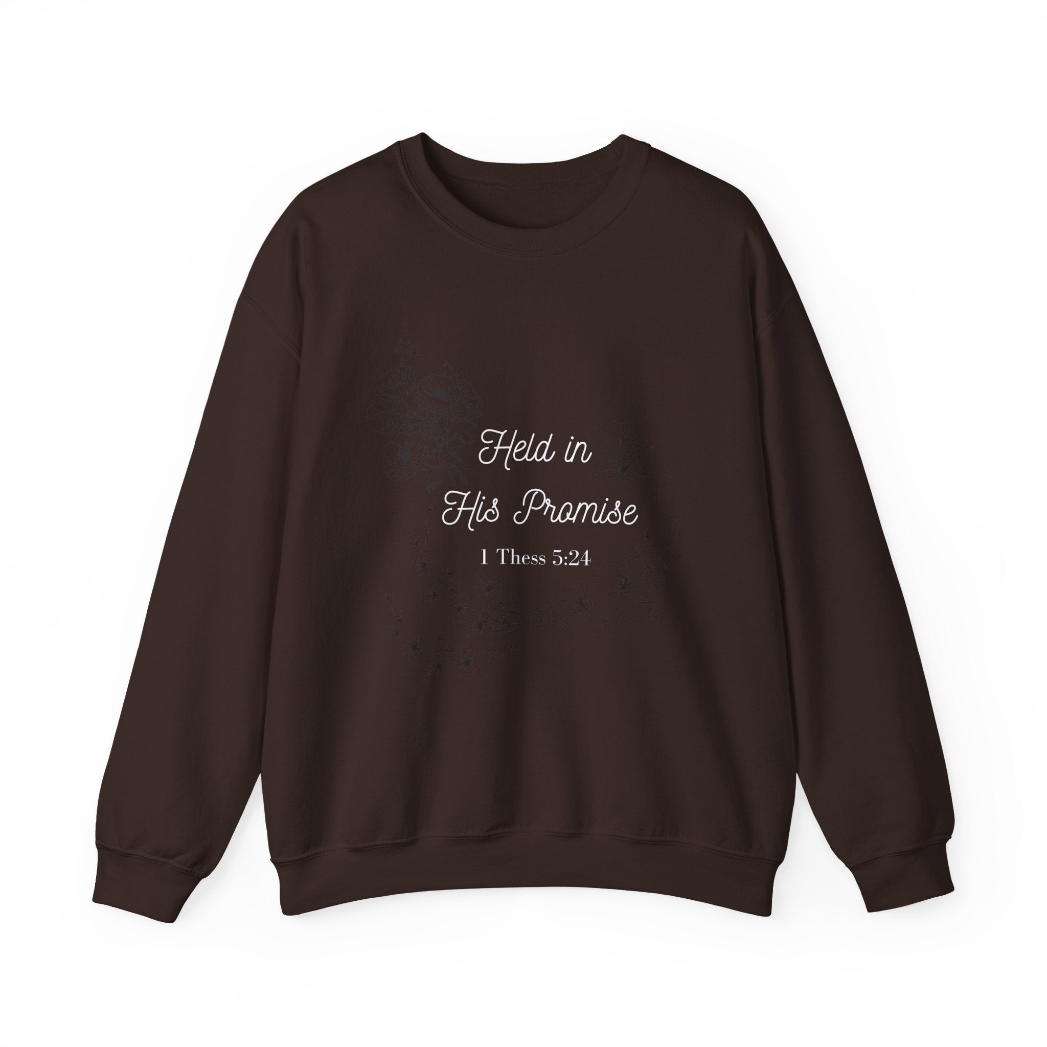 Held in His Promise Crewneck Sweatshirt
