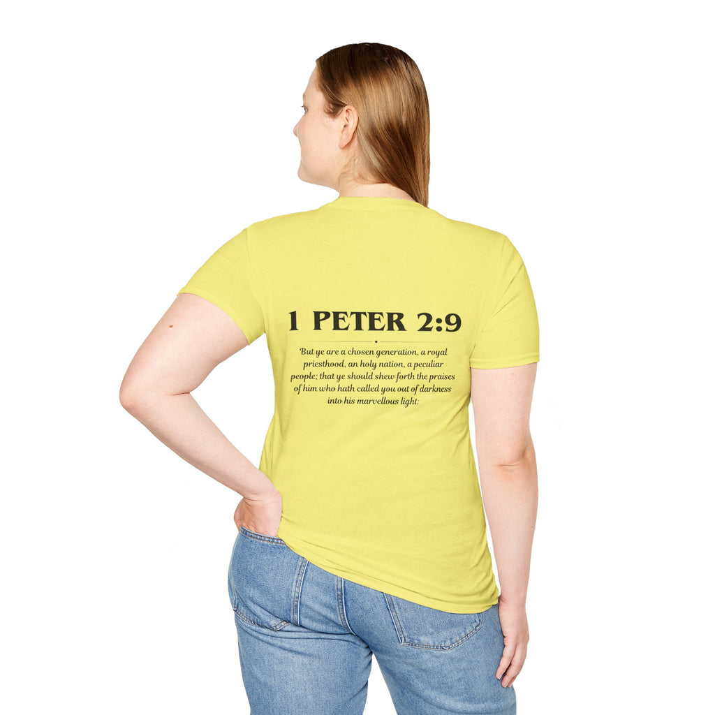 1 Peter 2:9 Scripture Unisex T-shirt