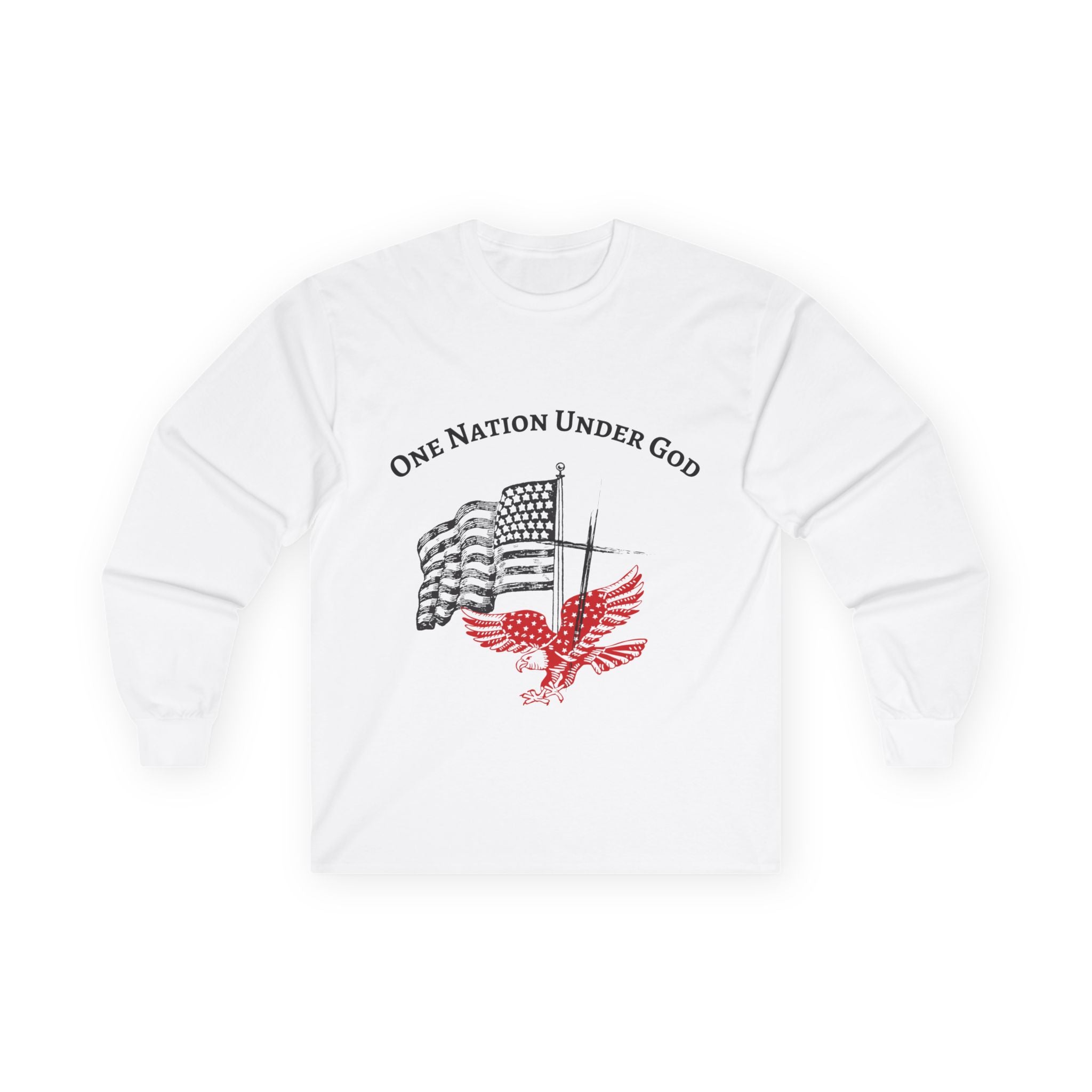 One Nation- Red Edition Long Sleeve Classic Fit