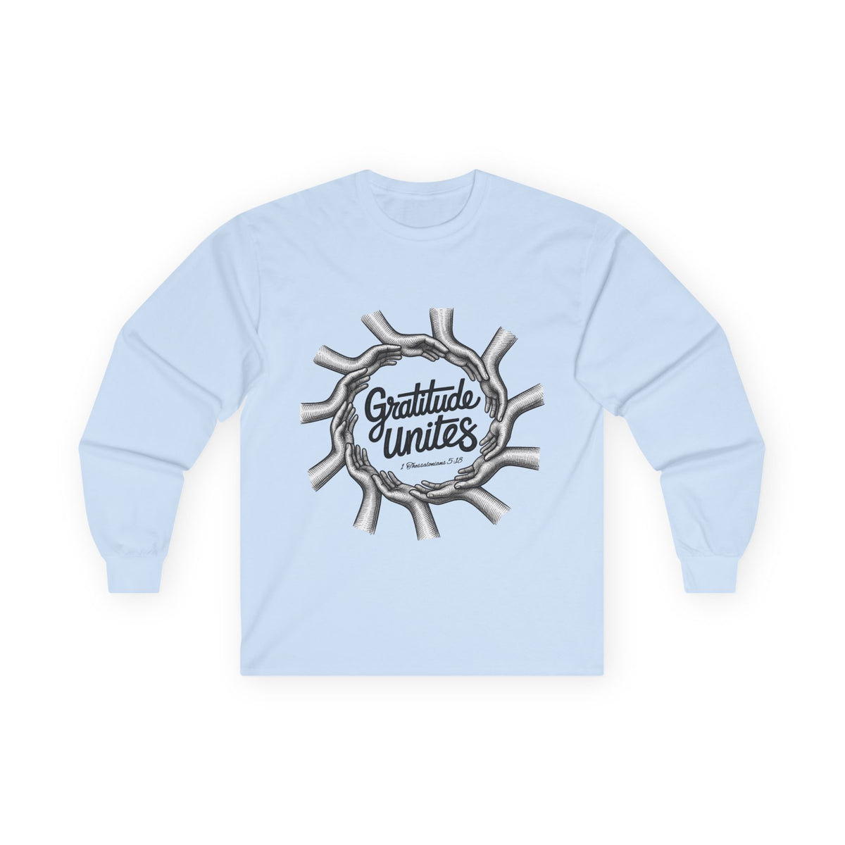 Gratitude Unites Unisex Long sleeve