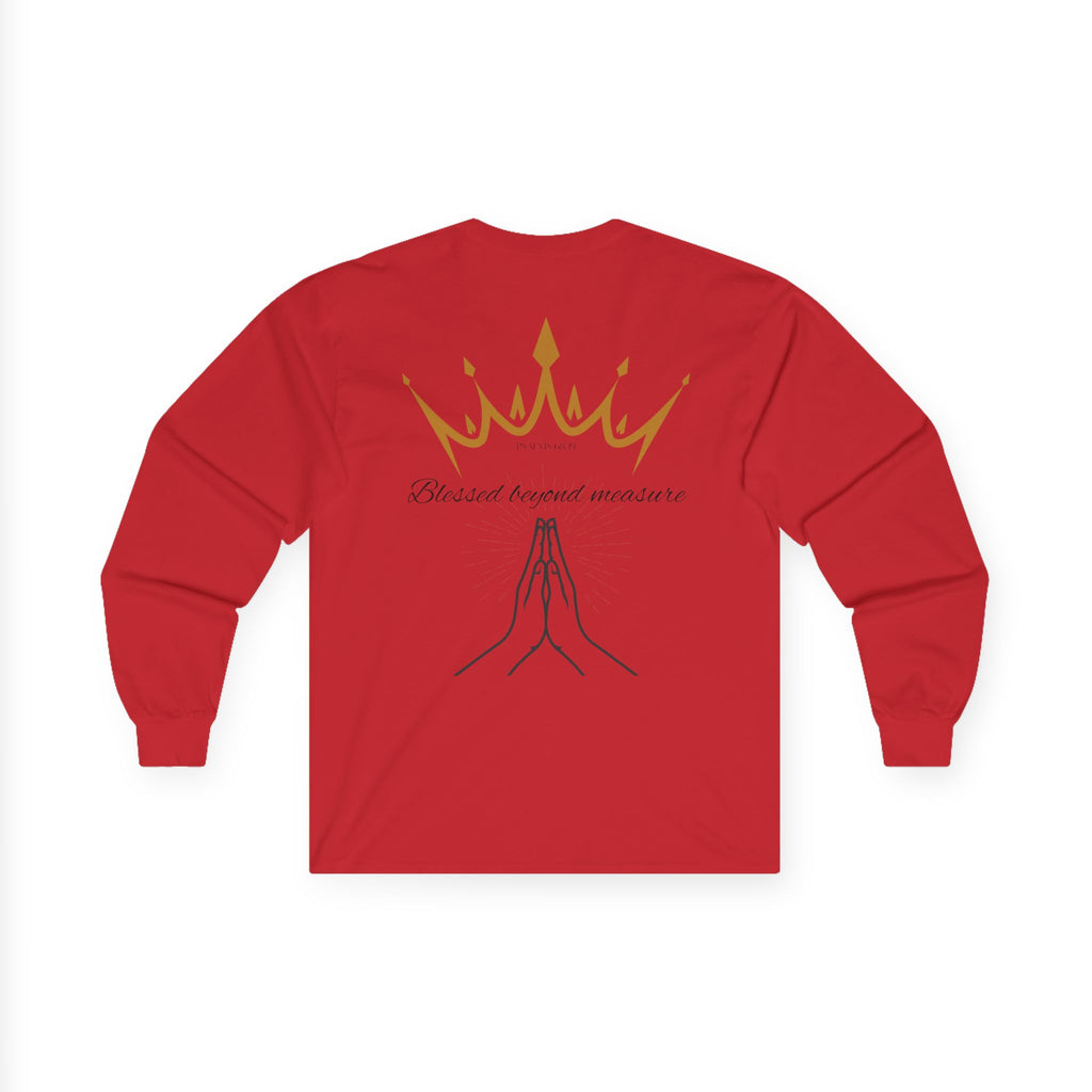 Blessed Beyond Measure Unisex Long sleeve