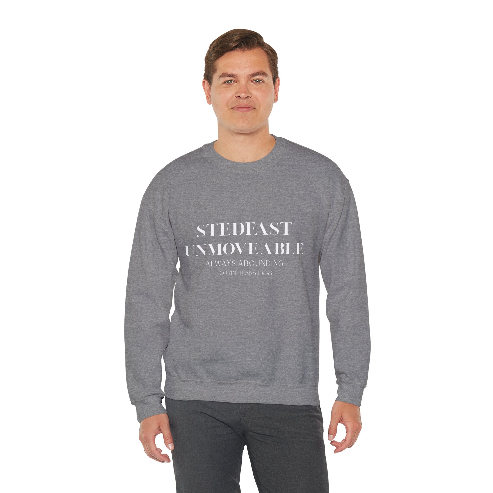 Steadfast Unmovable Crewneck Sweatshirt