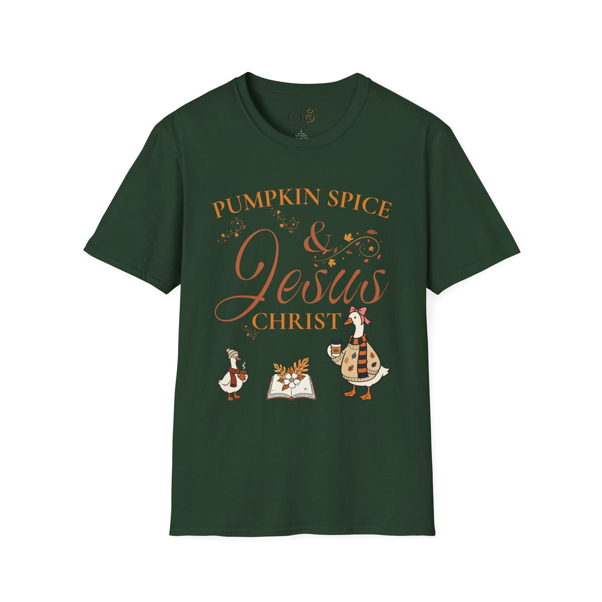 Pumpkin Spice & Jesus T-shirt