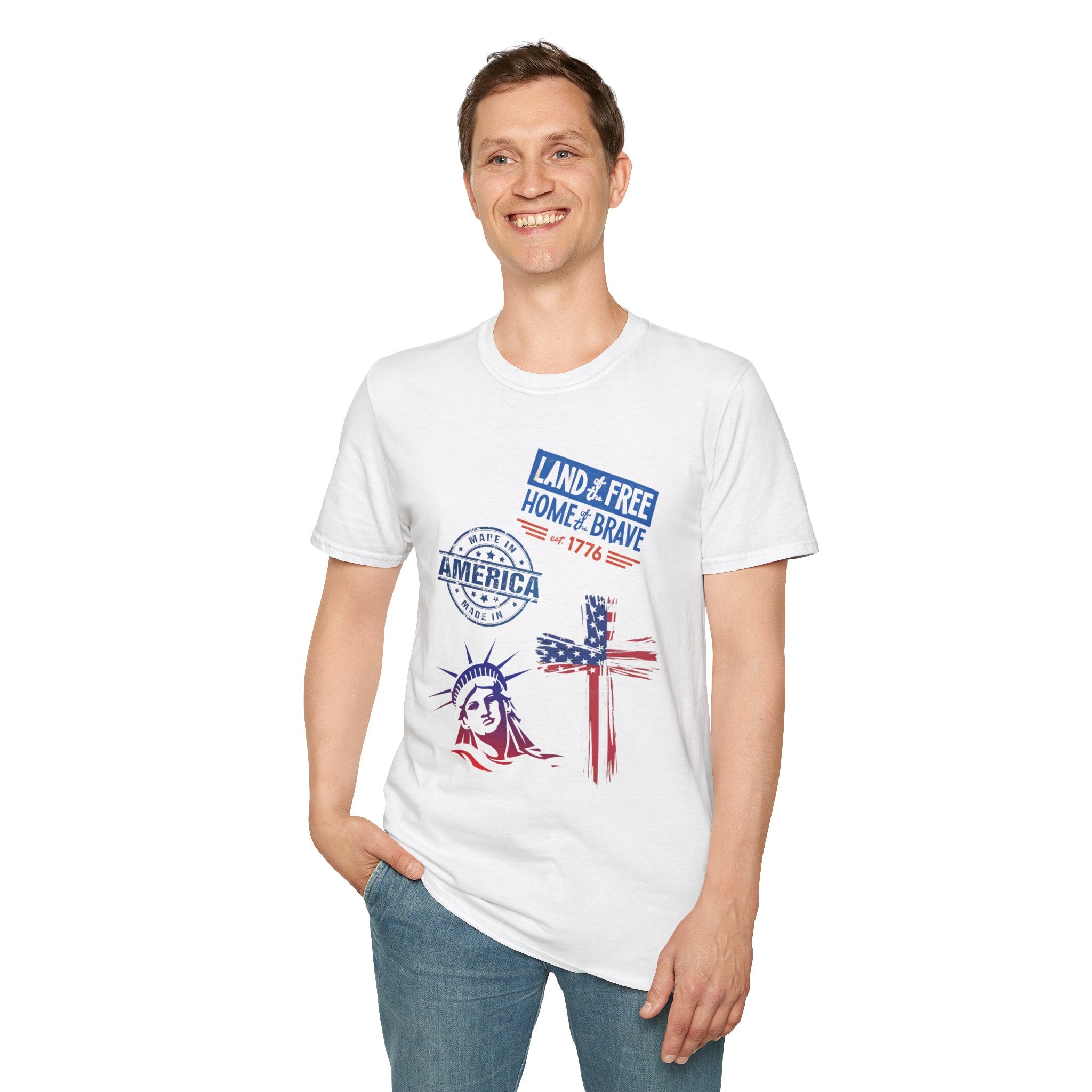 America - Blue Edition Classic Fit T-shirt