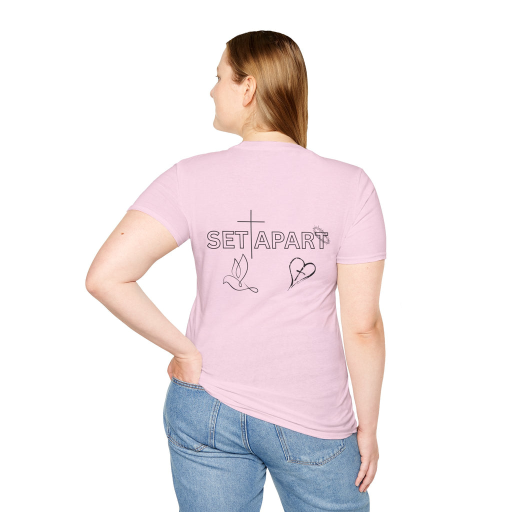 Set Apart Word Art Unisex T-shirt