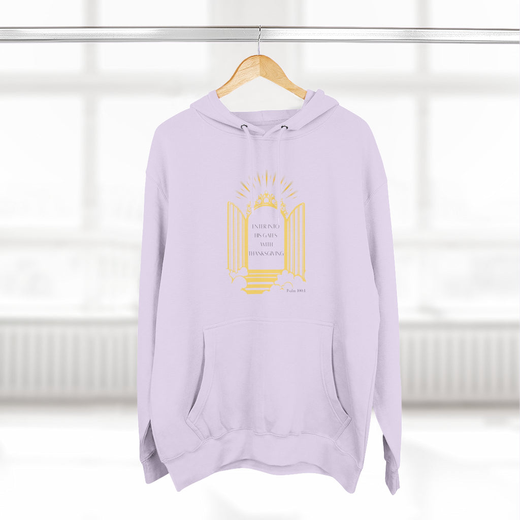 Enter Into His Gates Hoodie
