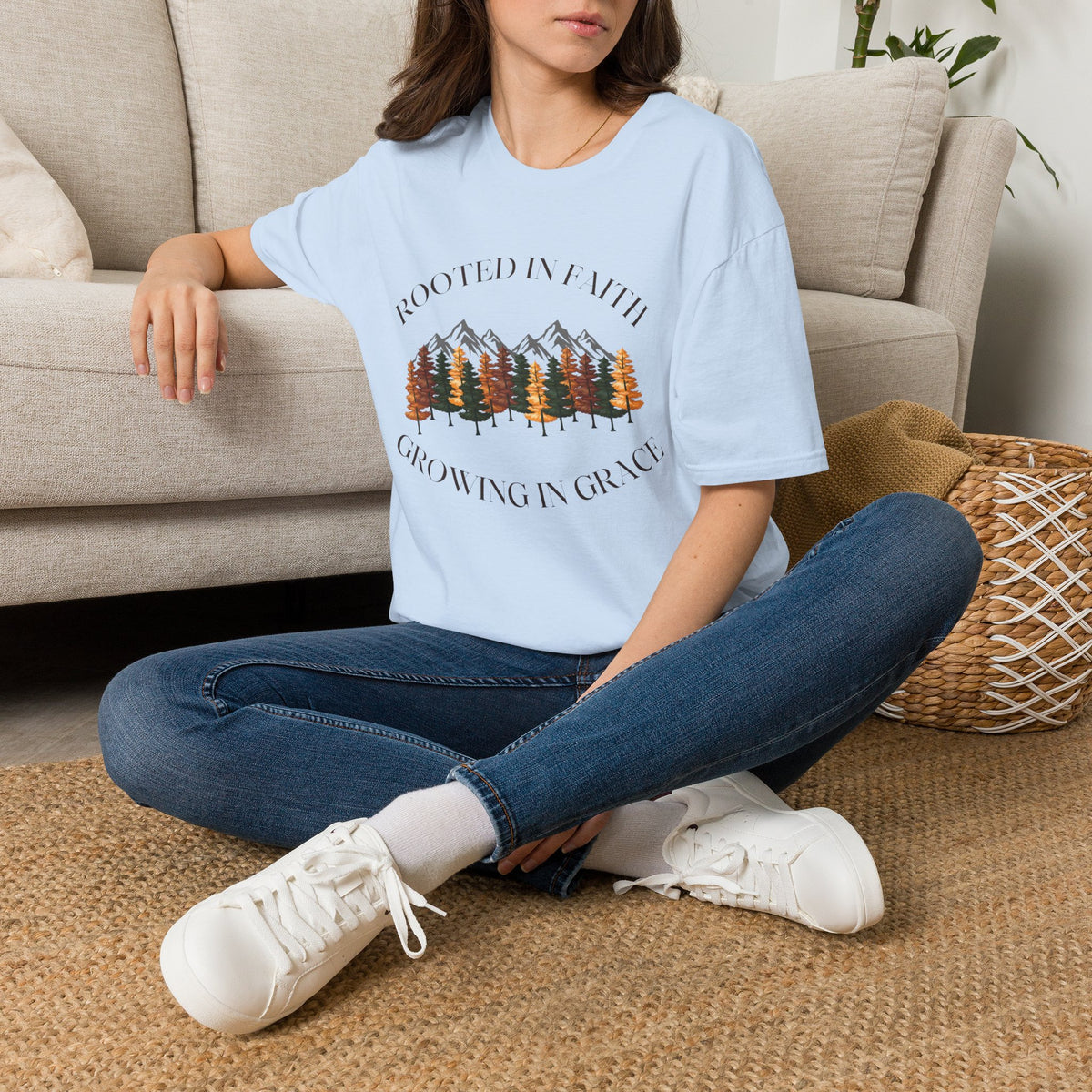 Rooted in Him T-shirt