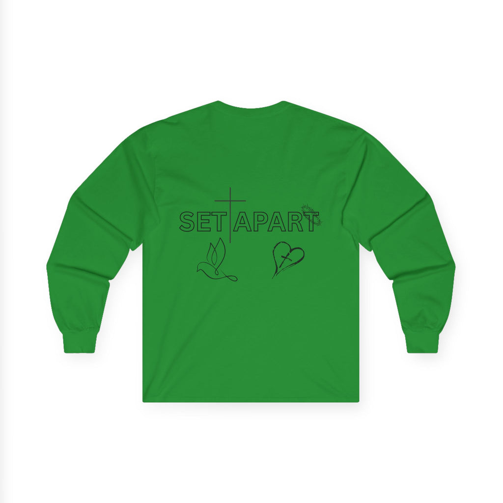Set Apart Word Art Unisex Long sleeve