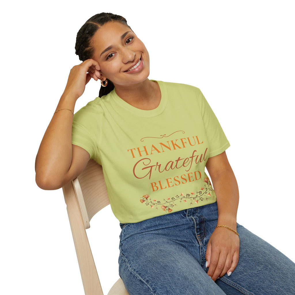 Thankful, Grateful, Blessed T-shirt