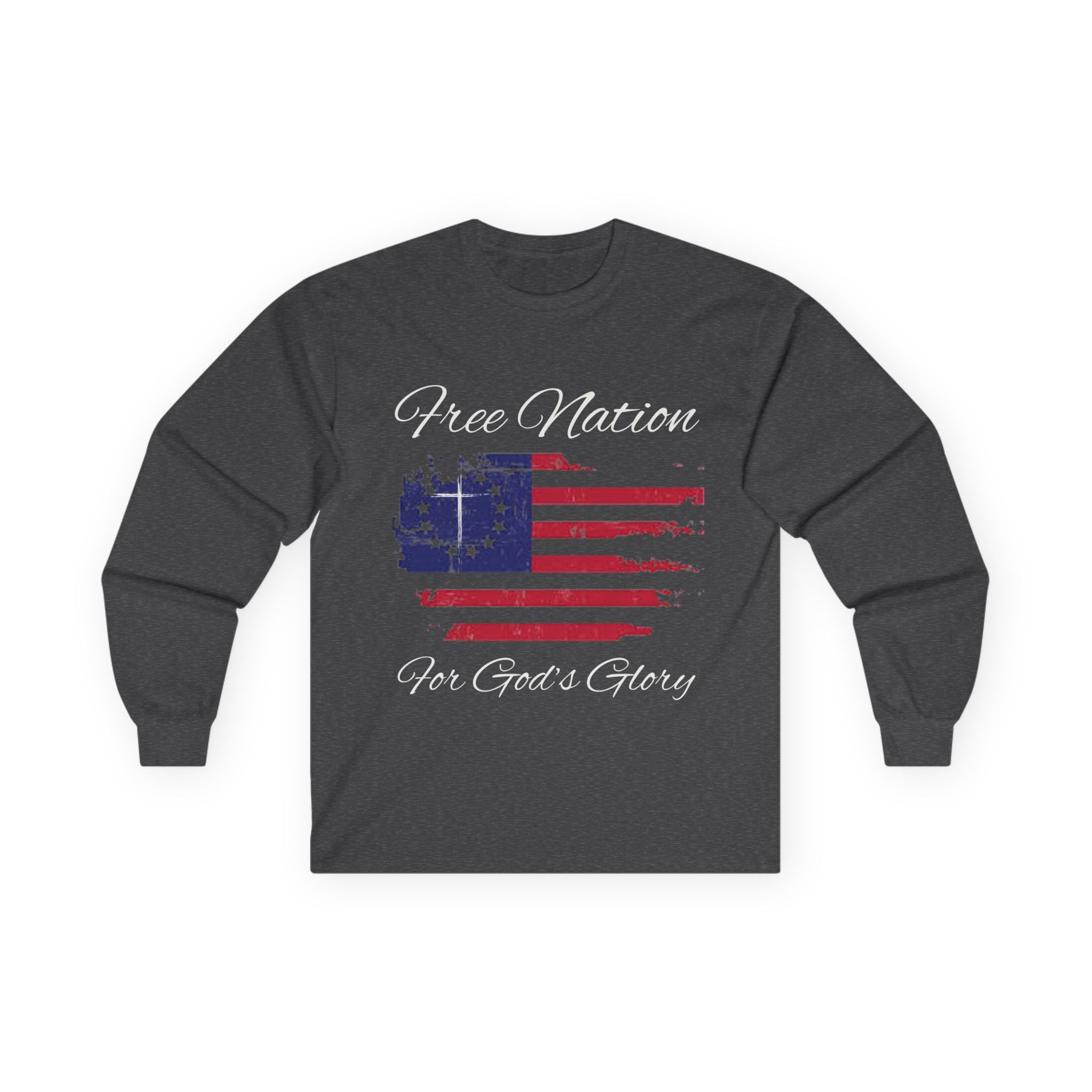 Free Nation- White Edition Long Sleeve Classic Fit