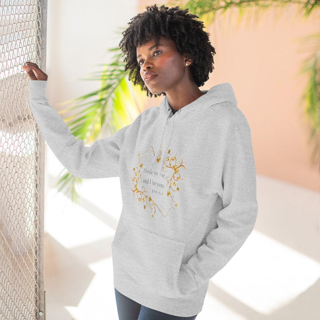Abide in Him Hoodie