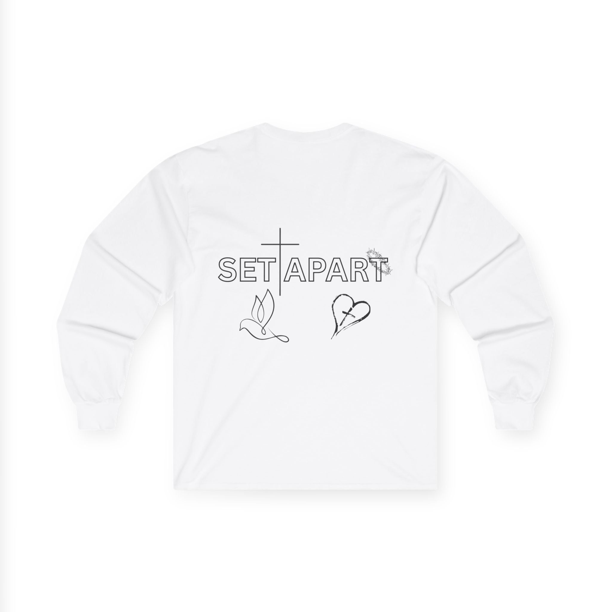 Set Apart Word Art Unisex Long sleeve