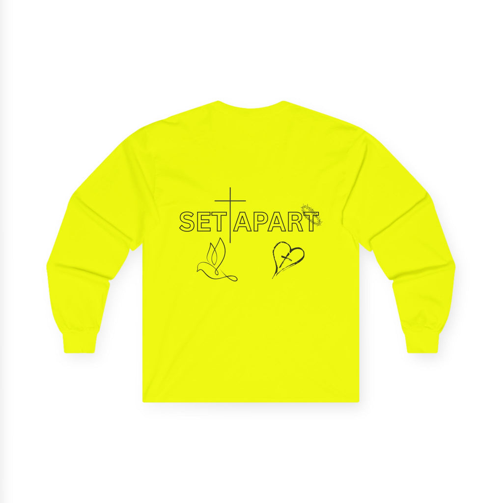 Set Apart Word Art Unisex Long sleeve