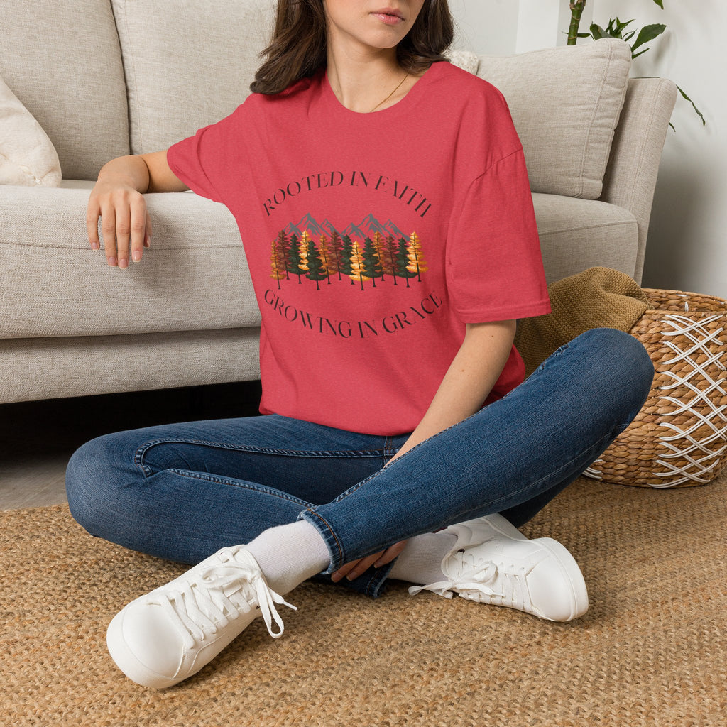 Rooted in Him T-shirt