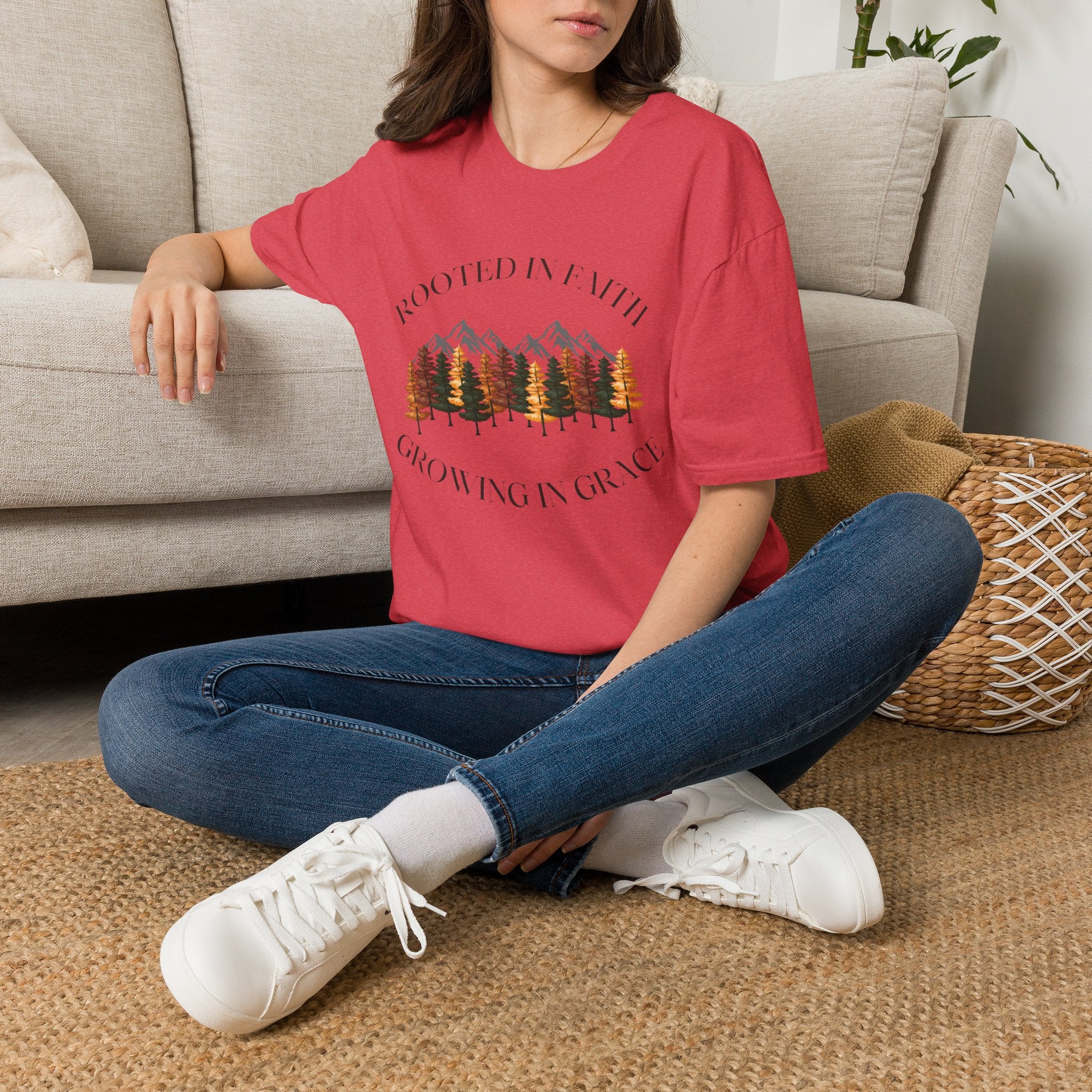 Rooted in Him T-shirt