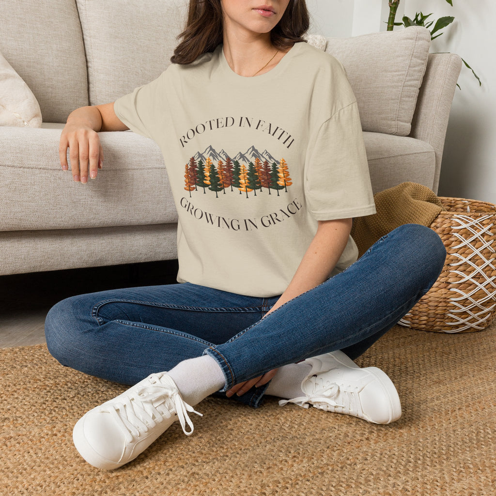 Rooted in Him T-shirt