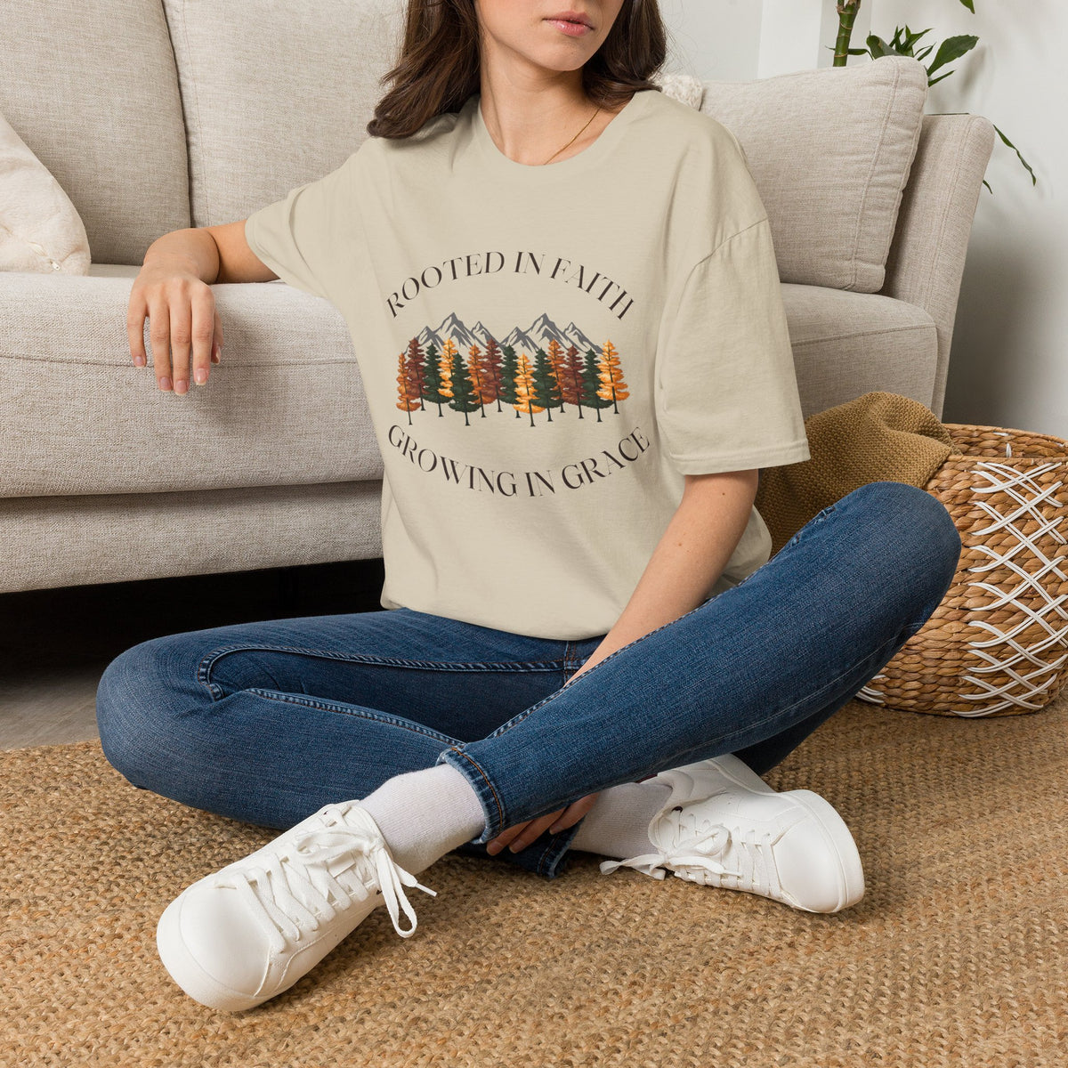 Rooted in Him T-shirt