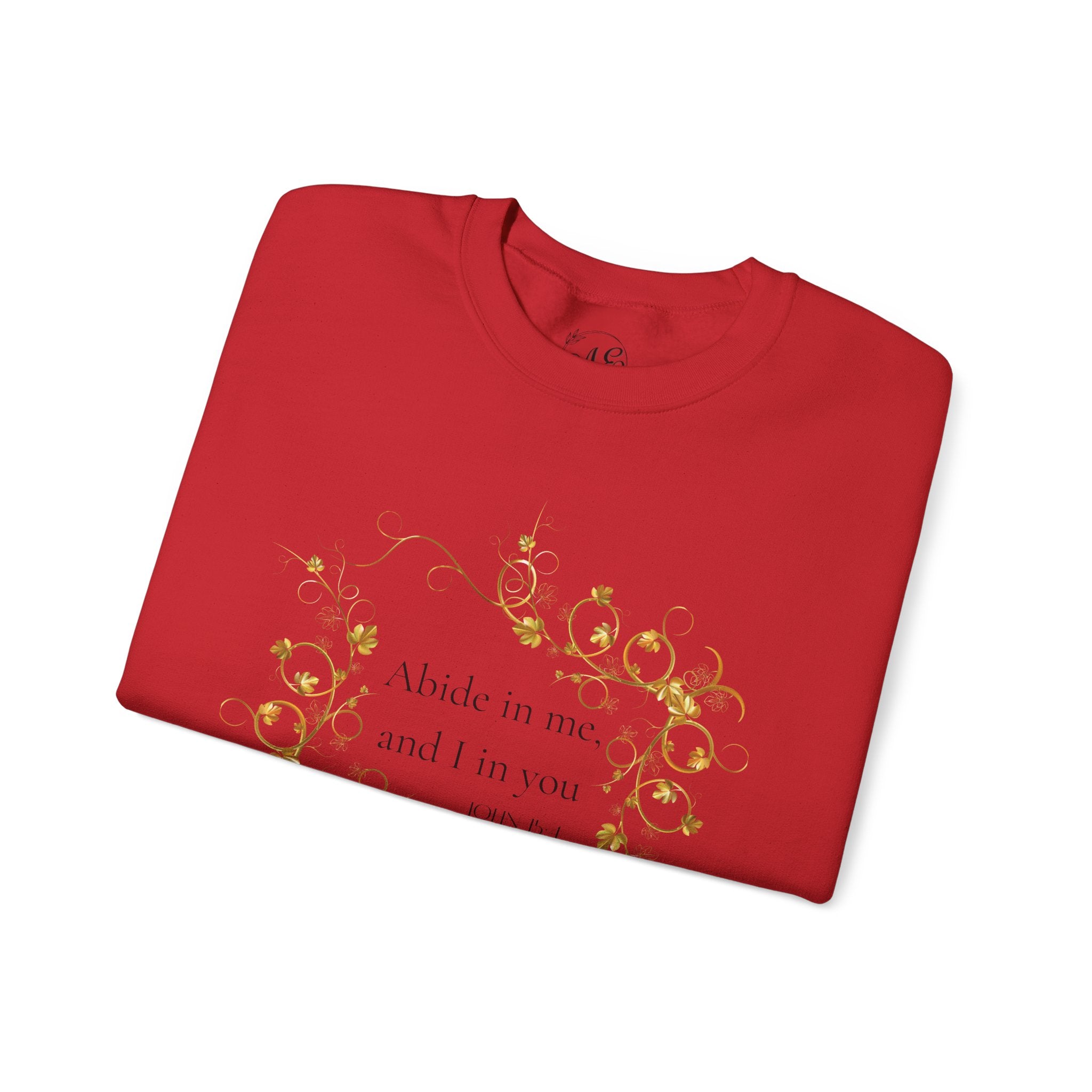 Abide In Him Crewneck Sweatshirt