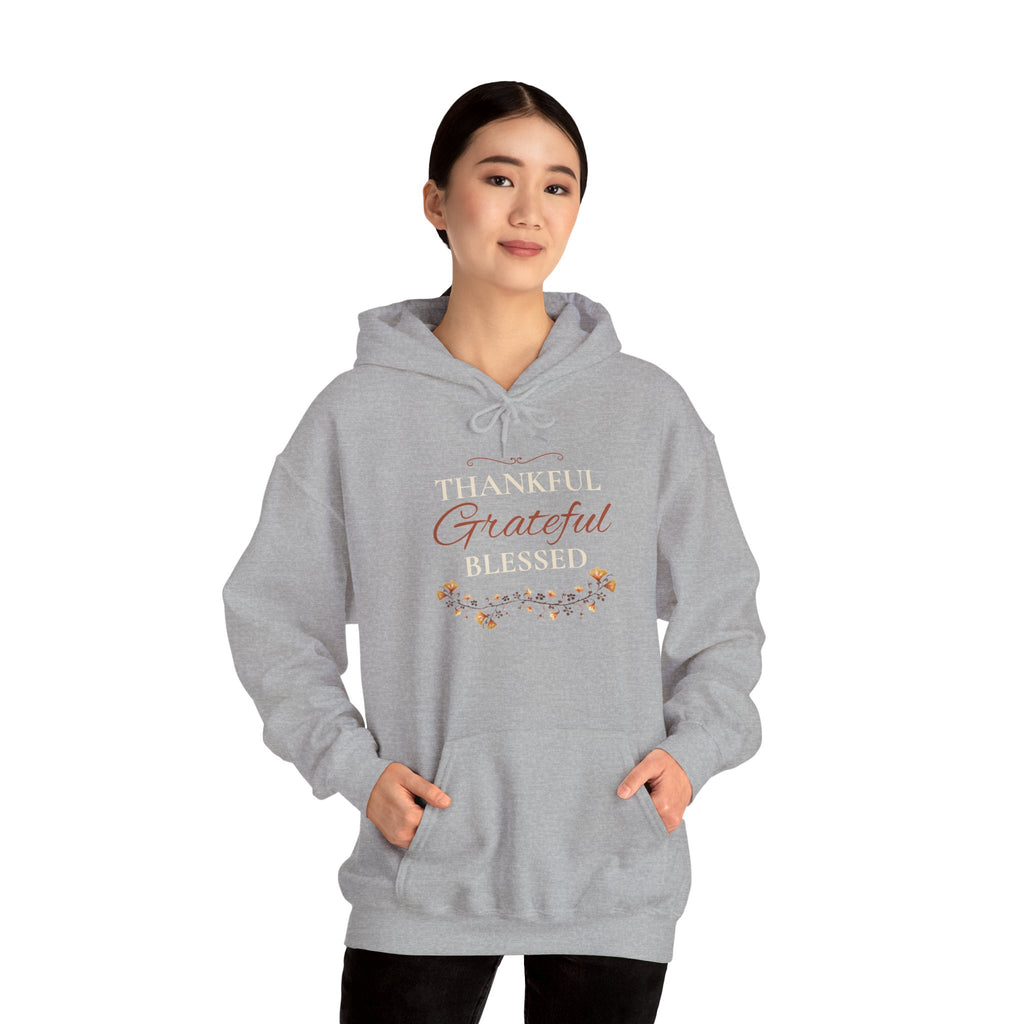 Thankful, Grateful, Blessed Hoodie