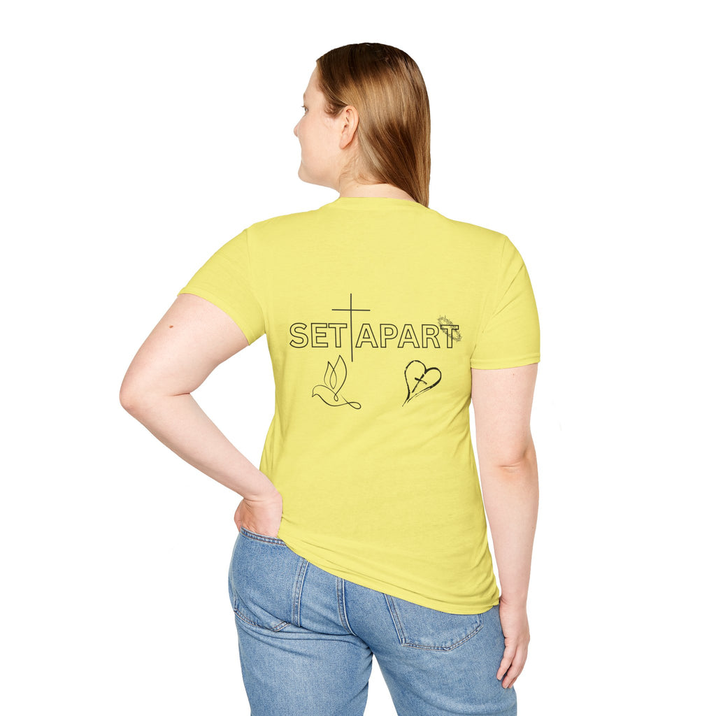 Set Apart Word Art Unisex T-shirt