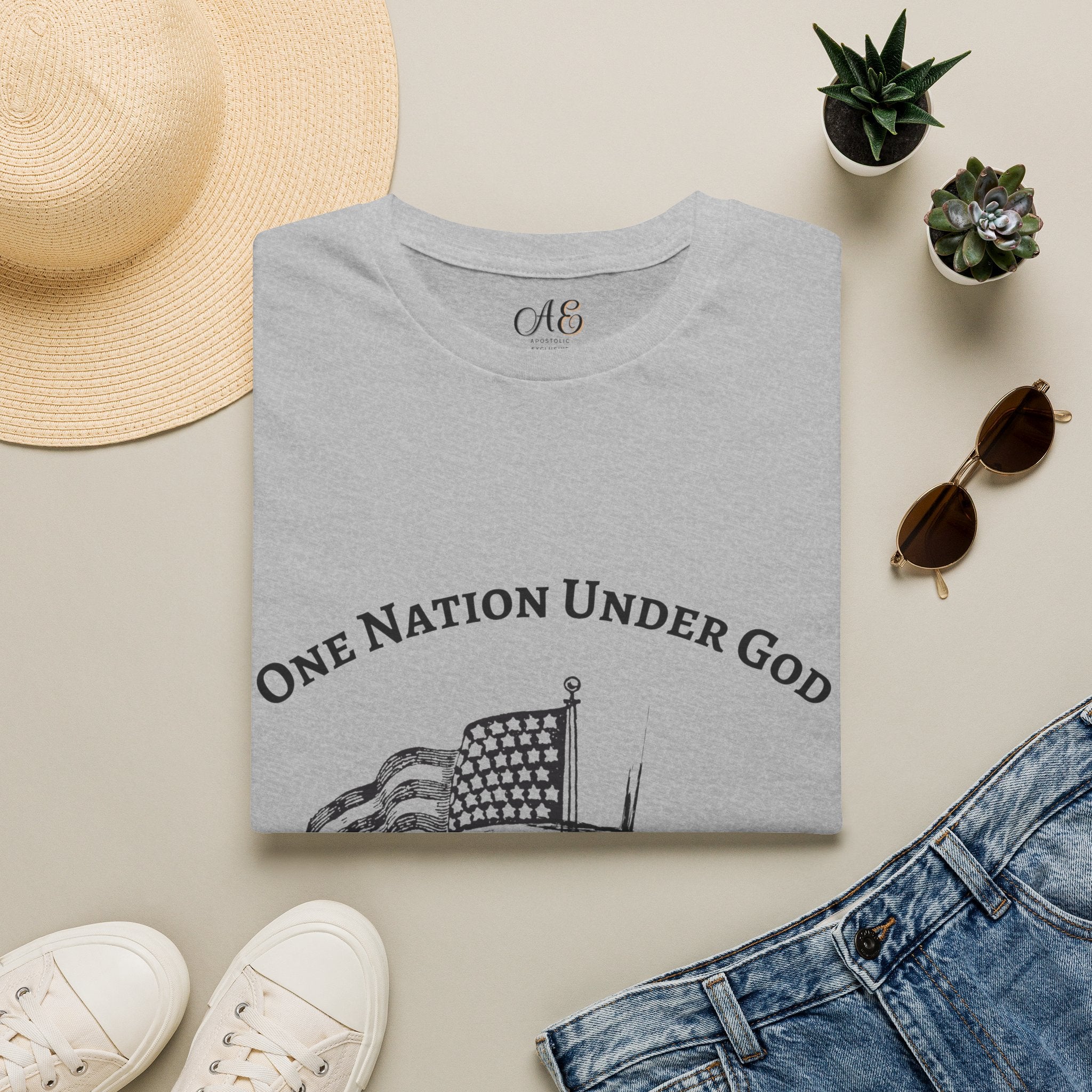 One Nation - Red Edition Classic Fit T-shirt