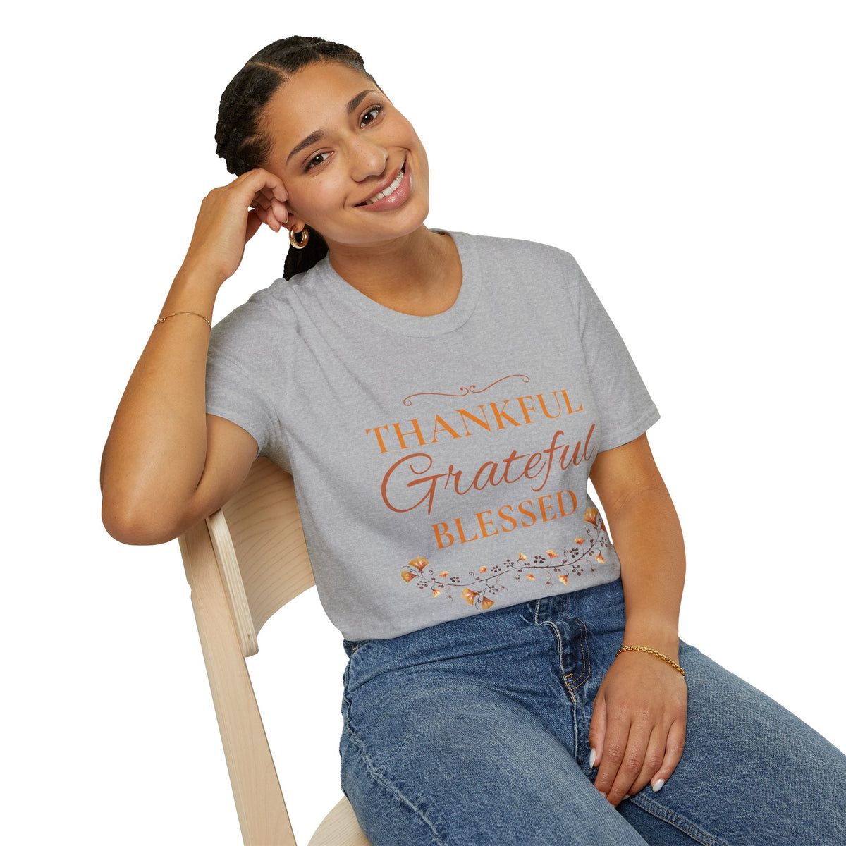 Thankful, Grateful, Blessed T-shirt