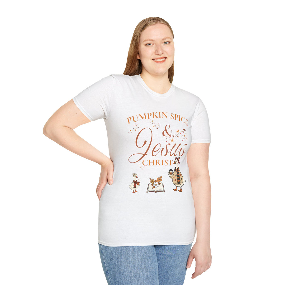 Pumpkin Spice & Jesus T-shirt