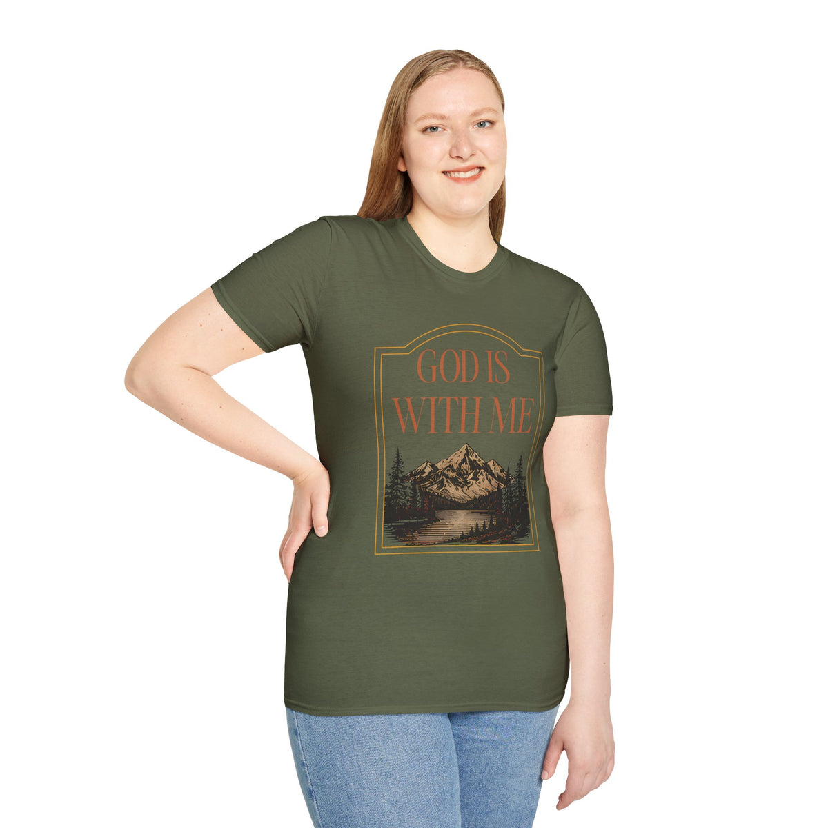 God is With Me T-shirt
