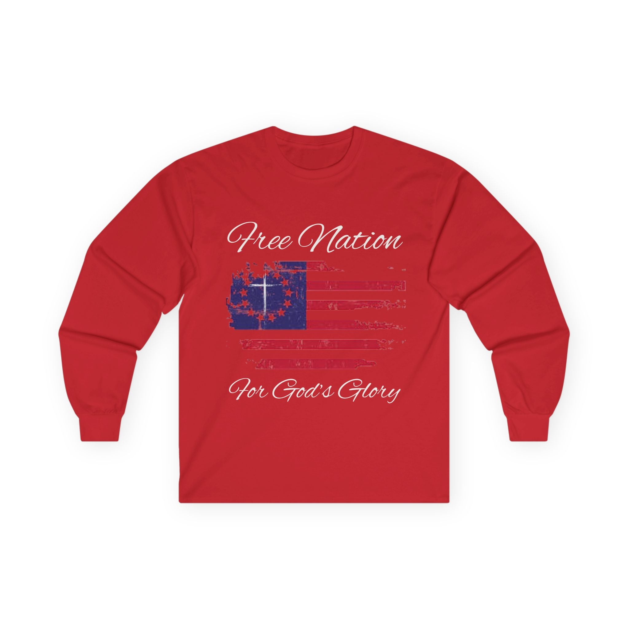 Free Nation- White Edition Long Sleeve Classic Fit