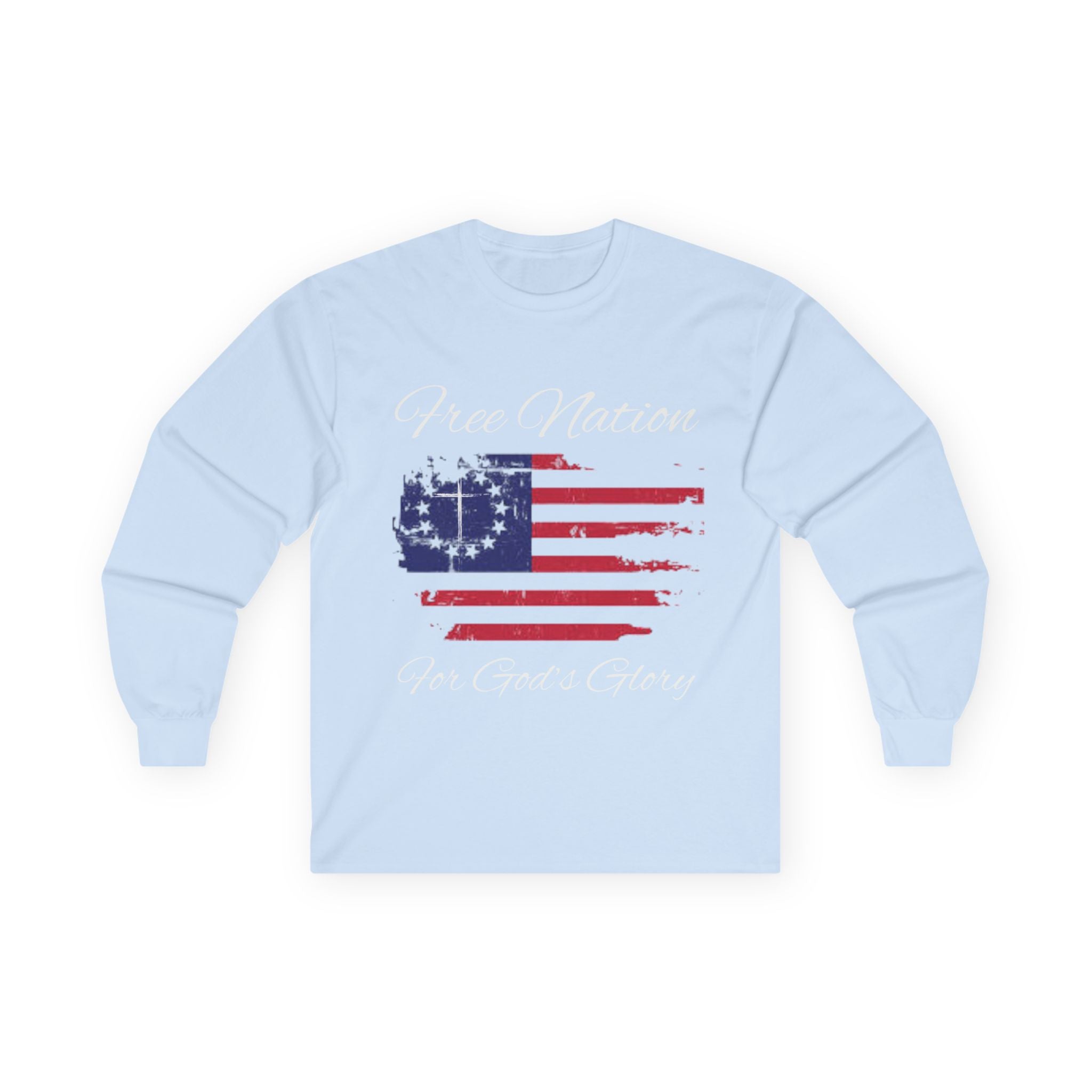 Free Nation- White Edition Long Sleeve Classic Fit