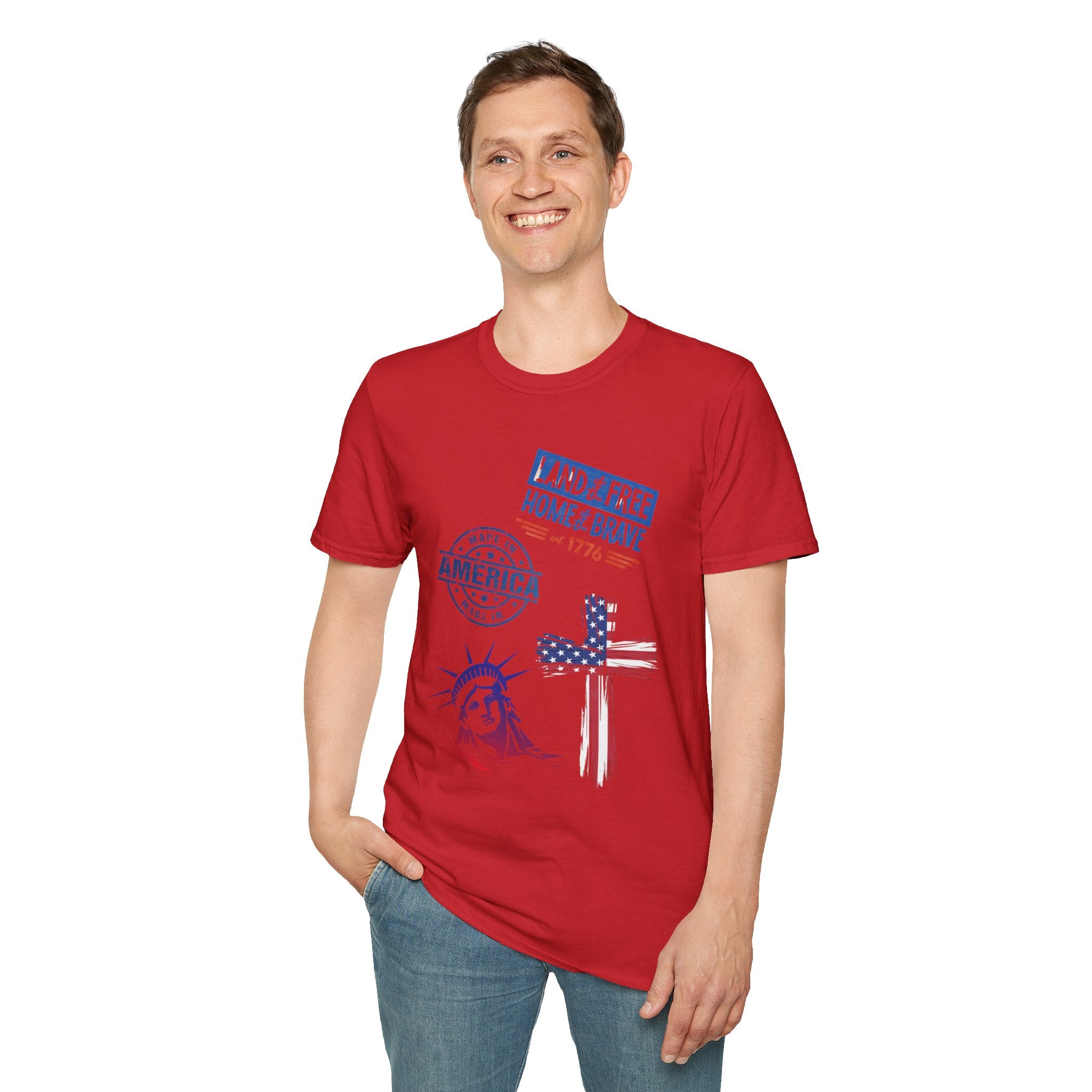 America - Blue Edition Classic Fit T-shirt