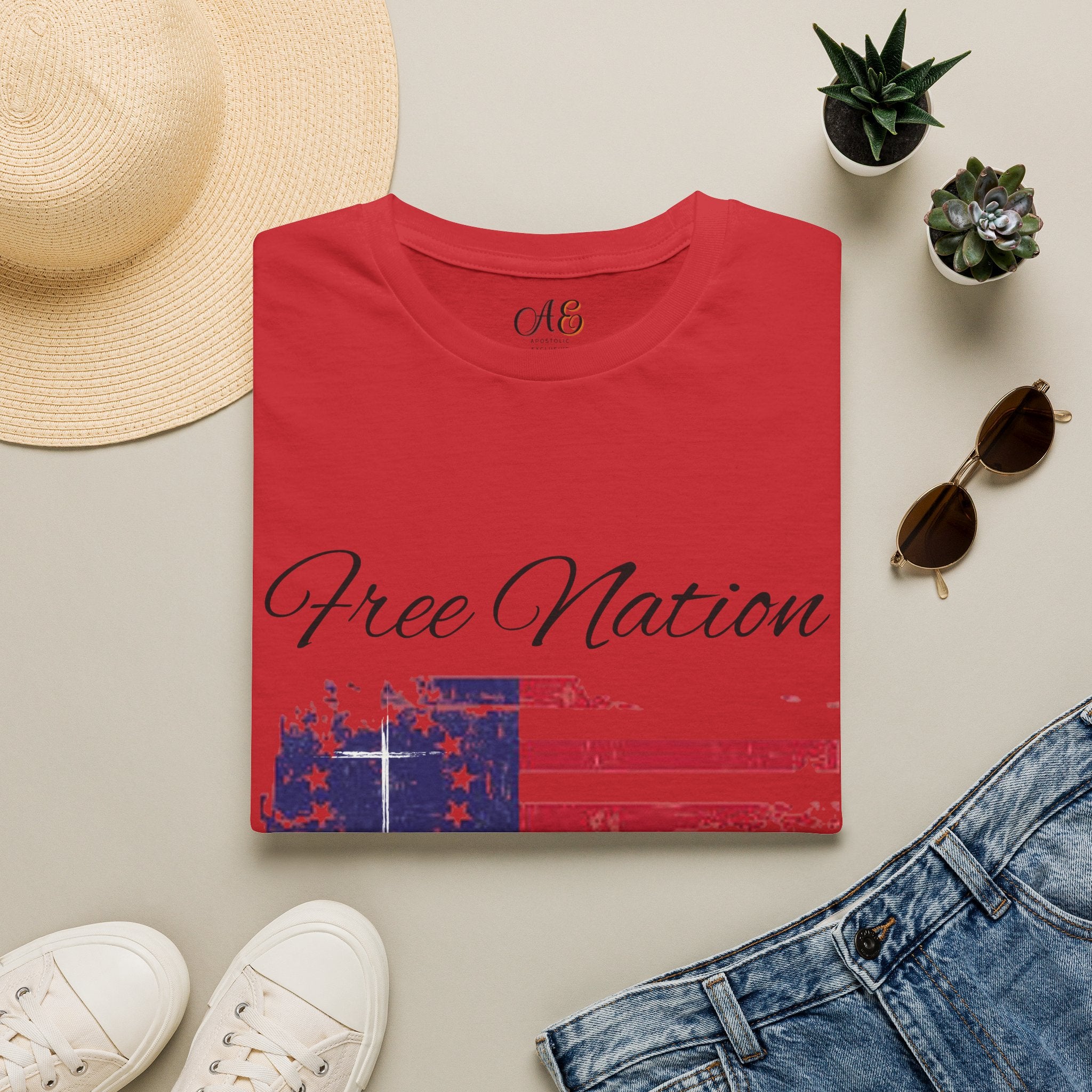 Free Nation - Black Edition Classic Fit T-shirt