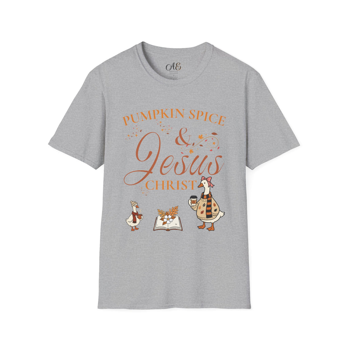 Pumpkin Spice & Jesus T-shirt