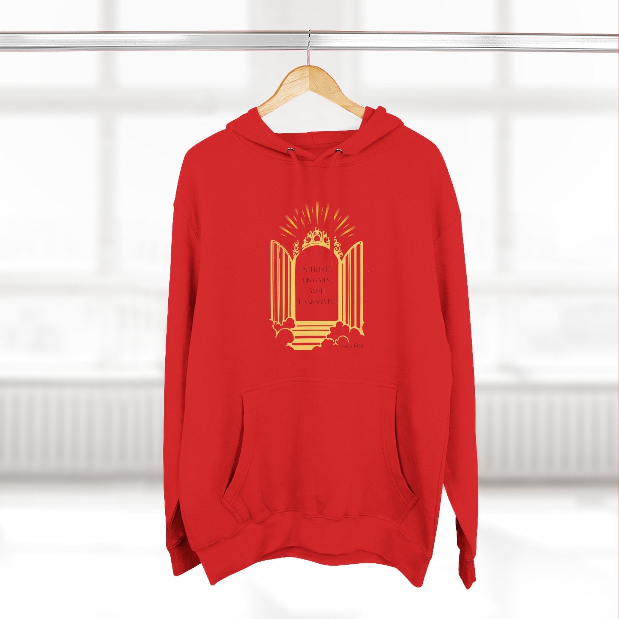 Enter Into His Gates Hoodie