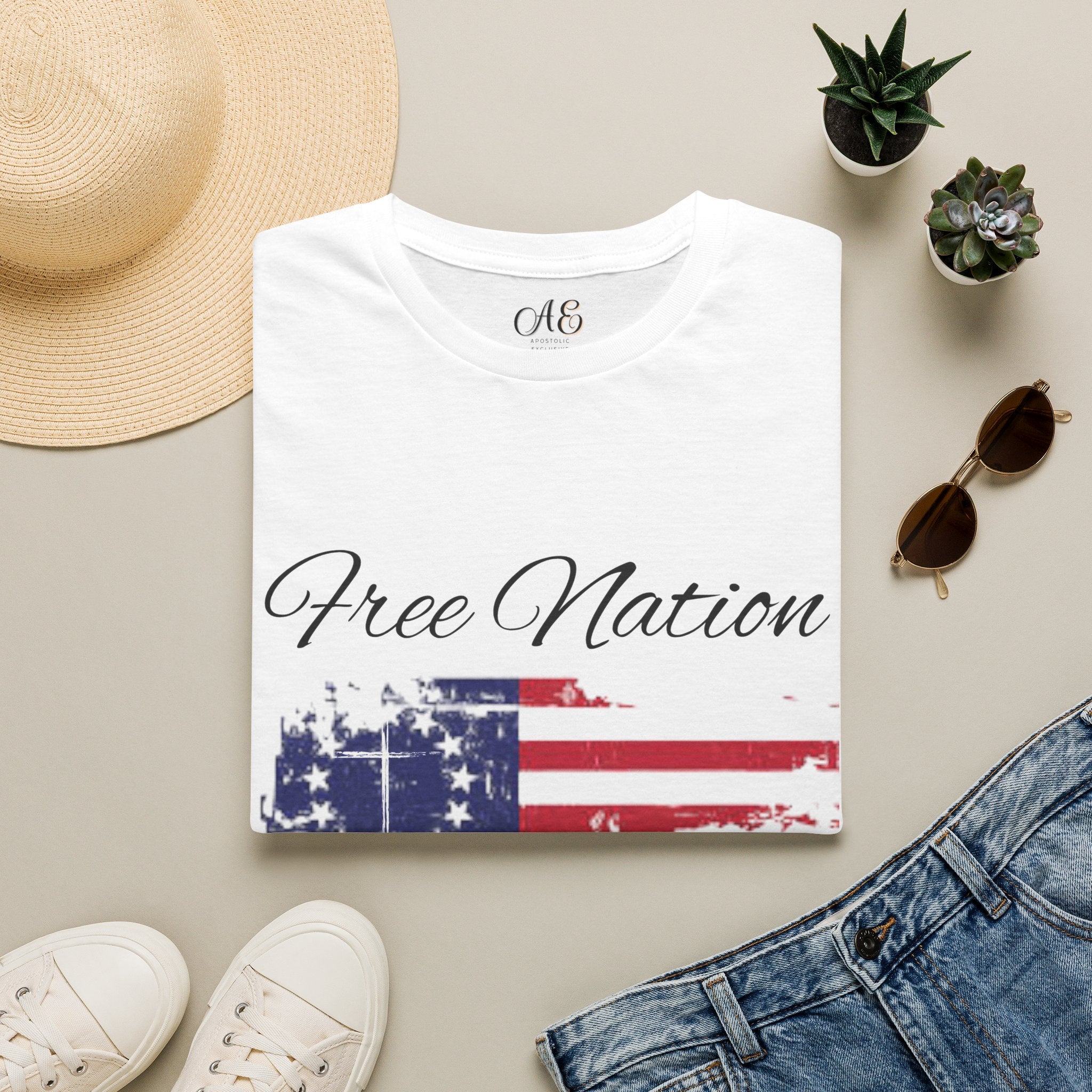 Free Nation - Black Edition Classic Fit T-shirt