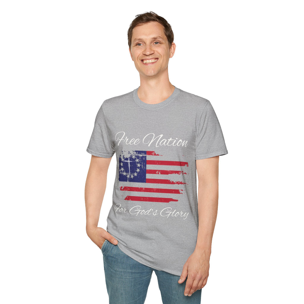 Free Nation - White Edition Classic Fit T-shirt